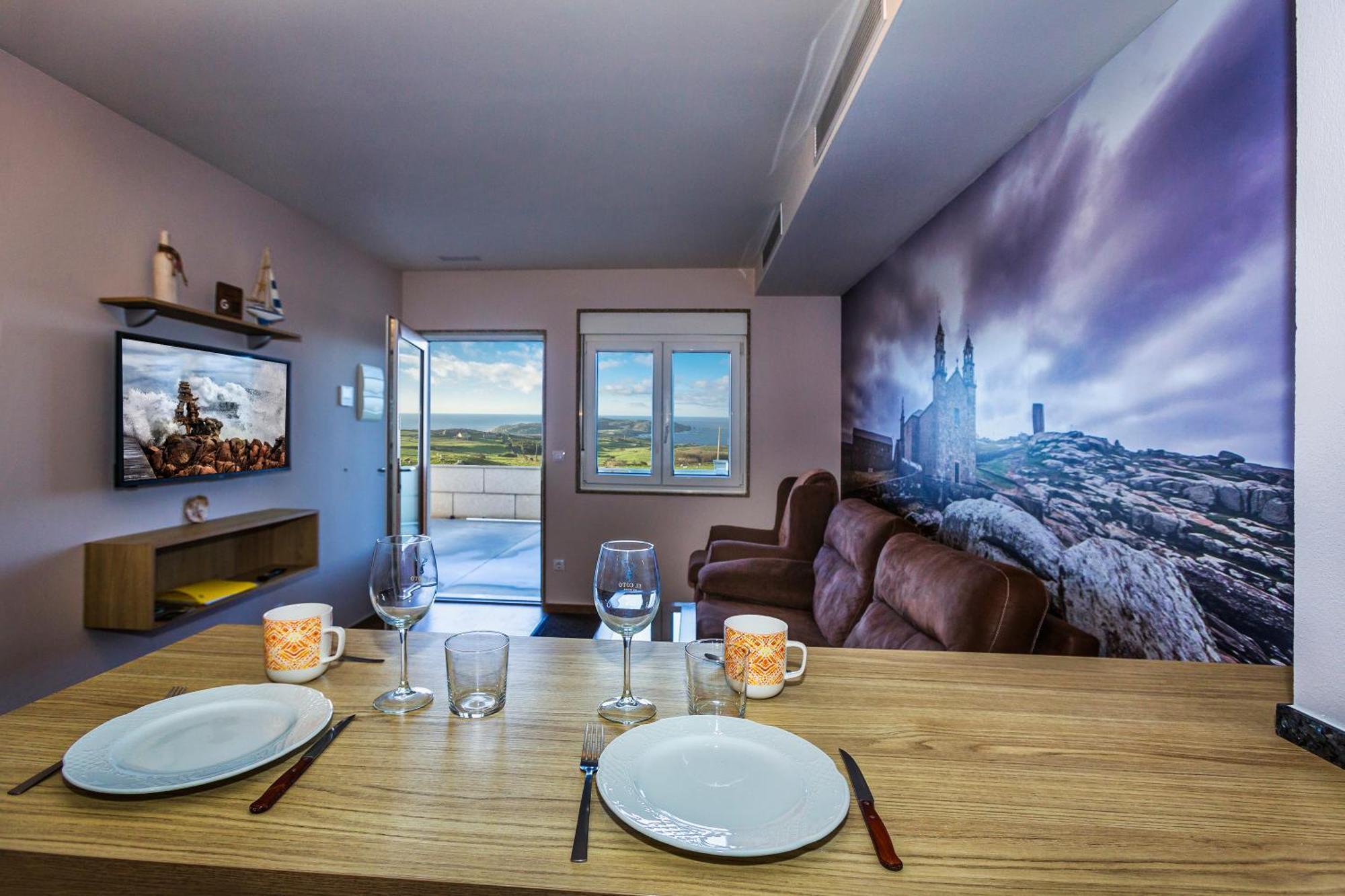 Ferienwohnung Tourinan Mar Muxia Exterior foto