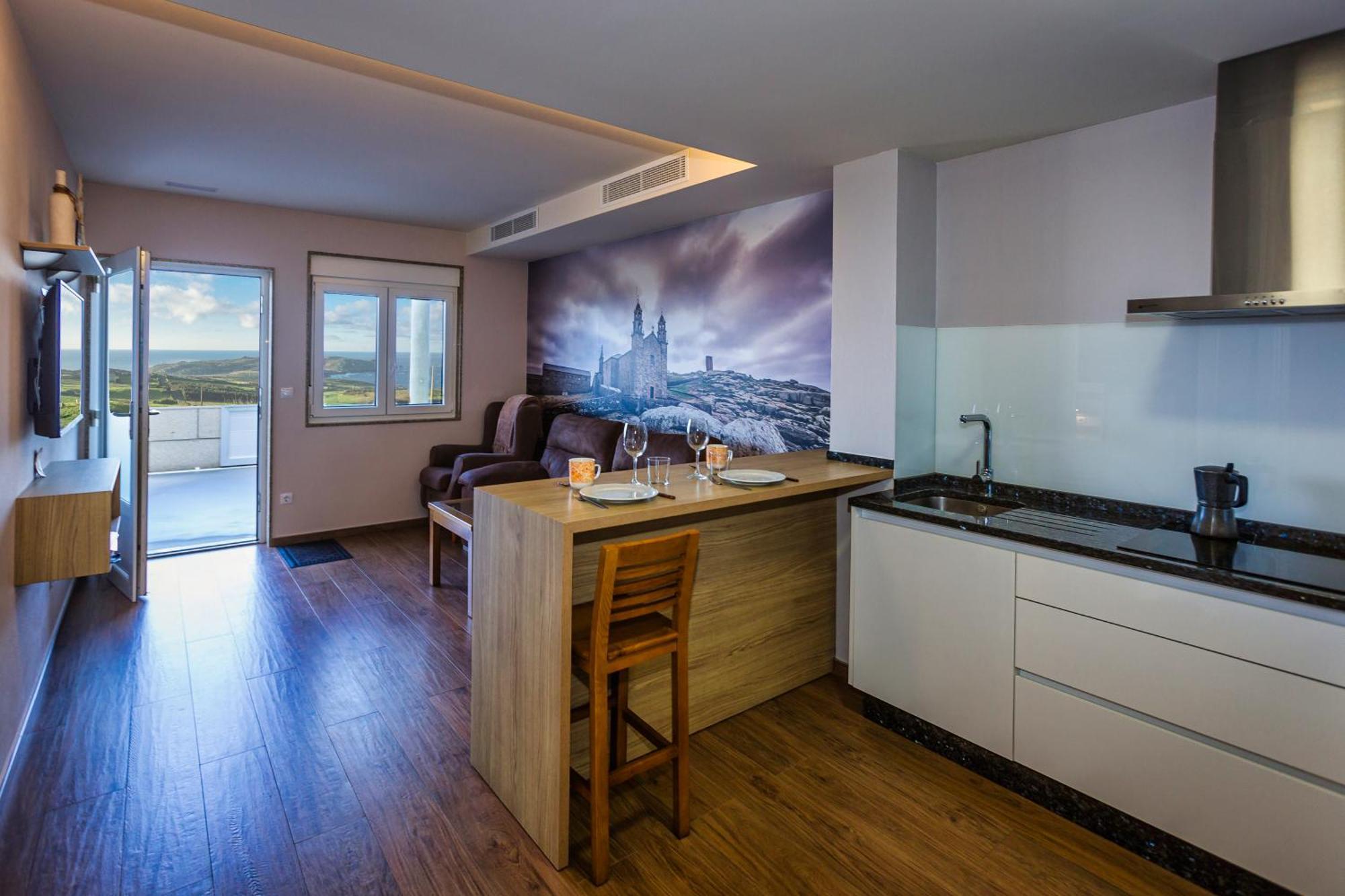 Ferienwohnung Tourinan Mar Muxia Exterior foto